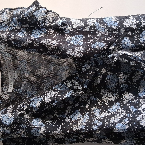 Retail $595 VERONICA BEARD Amal Silk Summer Dress NEW NO TAGS - Picture 6 of 7